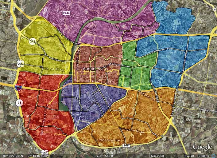 the map